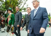 Landesüblicher Empfang Ehrung J.C. Juncker